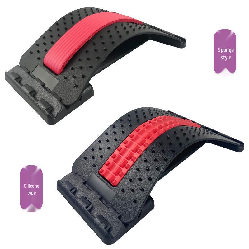 Advanced Lumbar & Neck Massager with Acupuncture Back Support