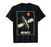 Infinite Space Station Star T-Shirt (Vintage Retro Cosmos)