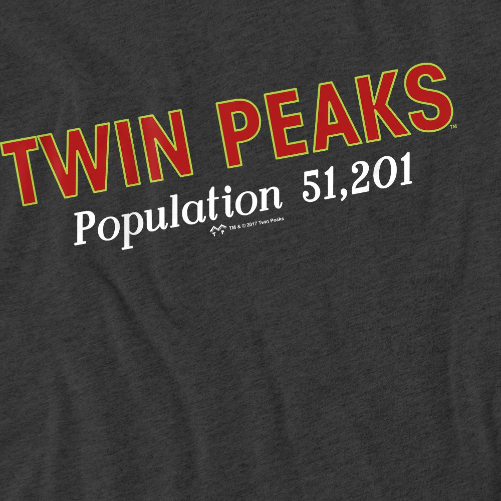 Twin Peaks Unisex Adult Population T-Shirt