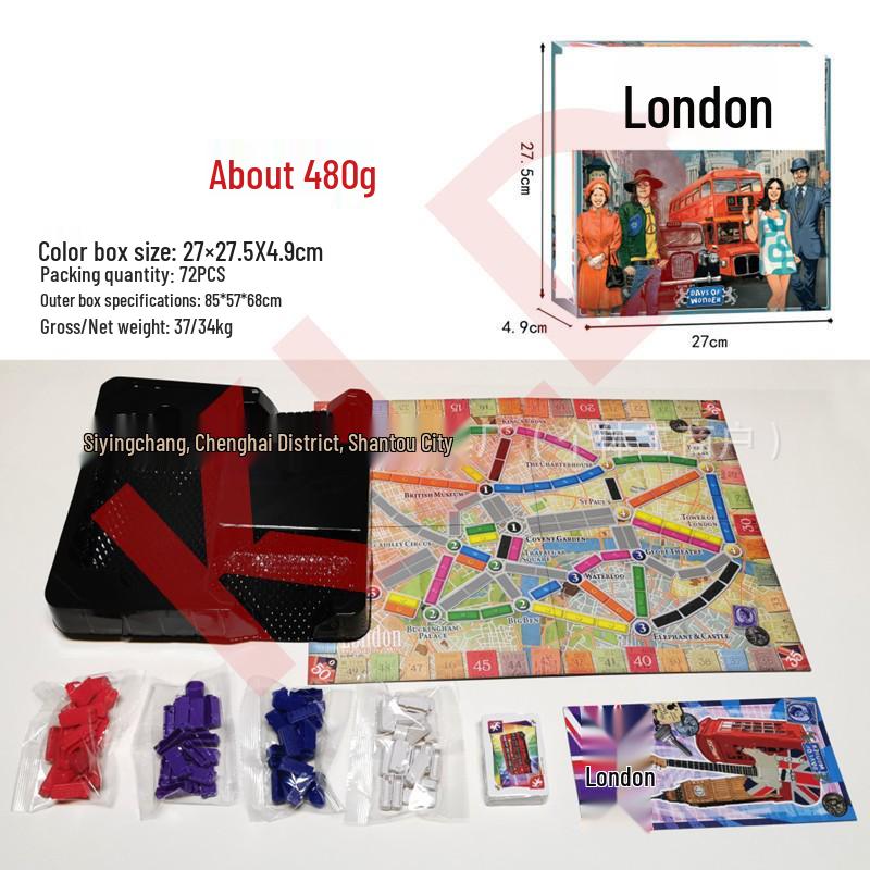 Klasik RİSK Masa Oyunu: Etkileşimli İngilizce Kart Baskısı