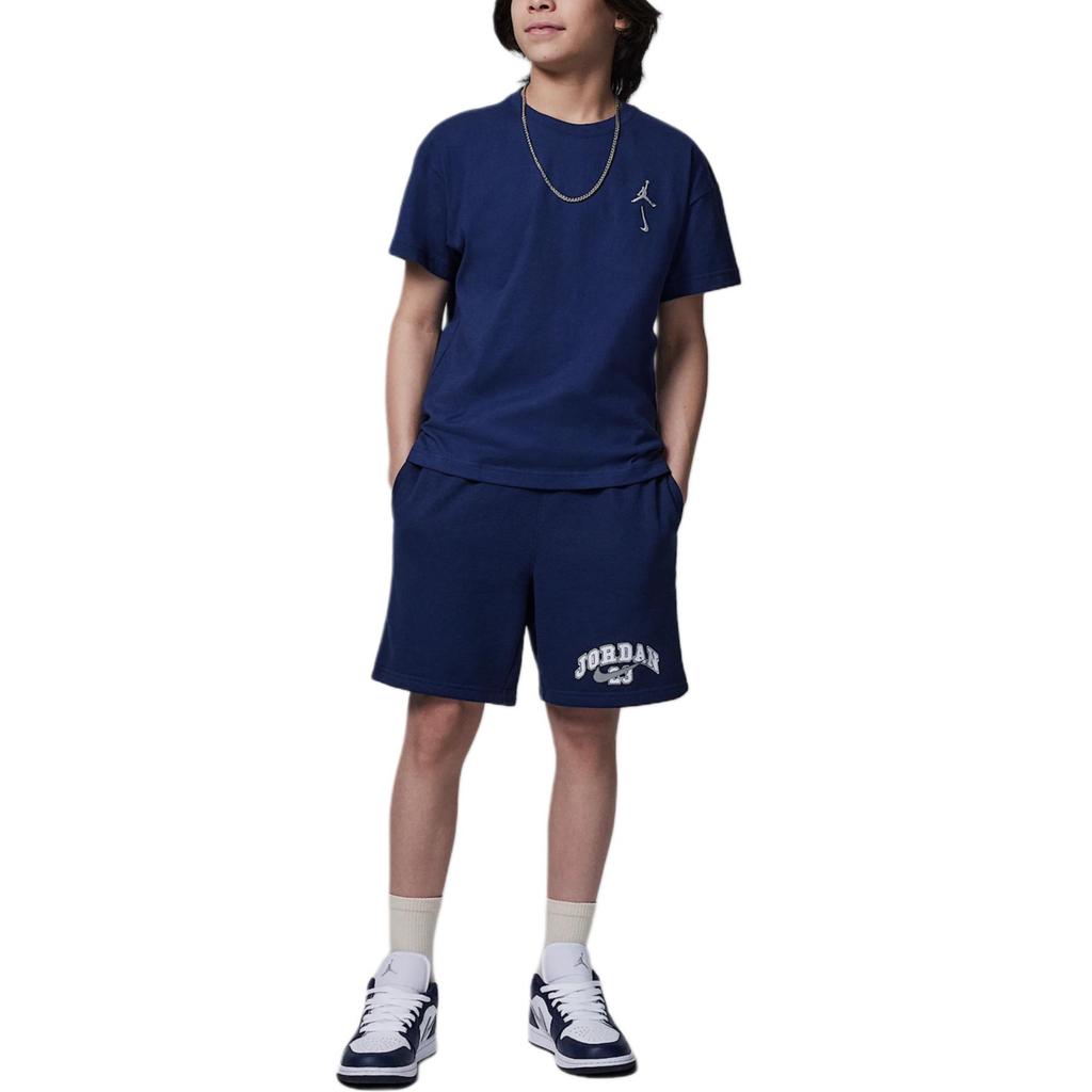 Jordan MVP23 T-Shirt Soft Comfortable Skin-Friendly Versatile Short Sleeve Men Tops Deep-Navy II3091-410