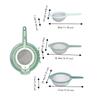 Handheld Flour Sifter Set Fine Mesh Kitchen Strainer Kitchen Filter Flour Sieve  Juice