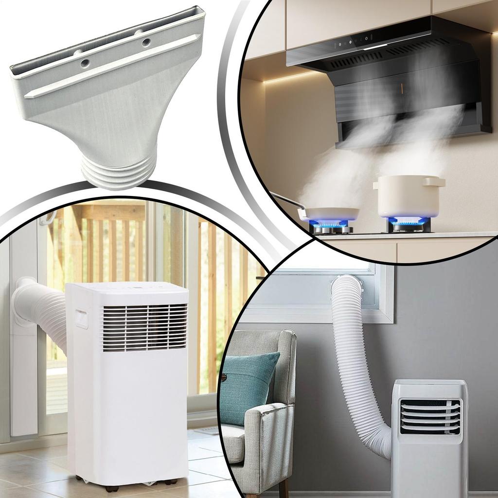 1pc Plastic Exhaust Fan Air Outlet Flat Duckbill Exhaust Nozzle Exhaust Hose for Exhaust Fan Ventilation and Exhaust Accessories