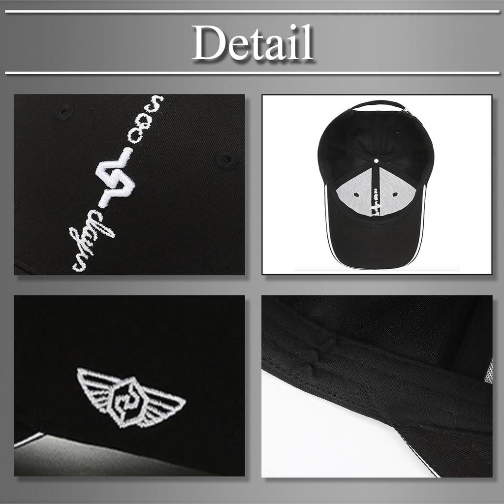 Buzz Selection CAP451 Baseball Cap with Stylish and Cool Design Men's (Beige) Logo,