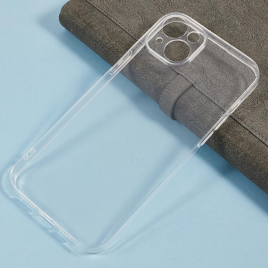 For iPhone 13 6.1 inch Case 1.2mm Ultra Thin Crystal Clear TPU Phone Cover