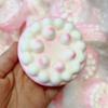 Super Soft Pink Realistic Strawberry Cake  Toy Slow Rebound Squeeze Fidget Toy for Adult Office Stress Relief