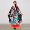 Xitao Bat Wing Sleeve Print Casual Dress GJ1178