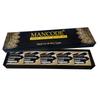 Mancode Luxury Soap Gift Set For Men With Pack of 5 Activated Charcoal Soap Bars | Deep Cleansing | Provides Natural Glow | Daily Bathing Bar Soap