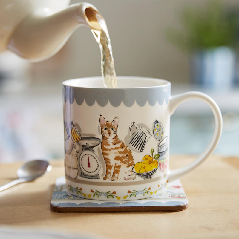 Cat Mug Pantry Cat Mug Cup - Pantry Cat