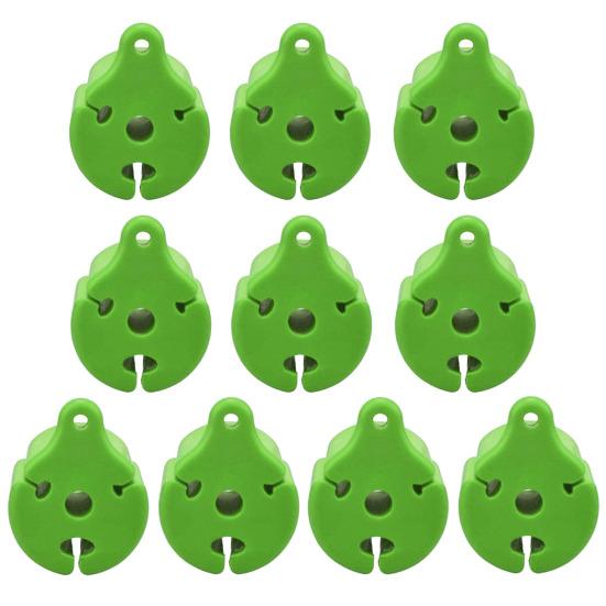 10Pcs Bound Pole Balls Silicone Rod Strap Protective Cover Wide Compatibility Versatile Fishing Gear Accessory Holder