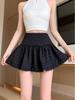 Women's Sweet Ballet-Style High-Waisted A-Line Short Skirt - Slimming Fluffy Design for Summer