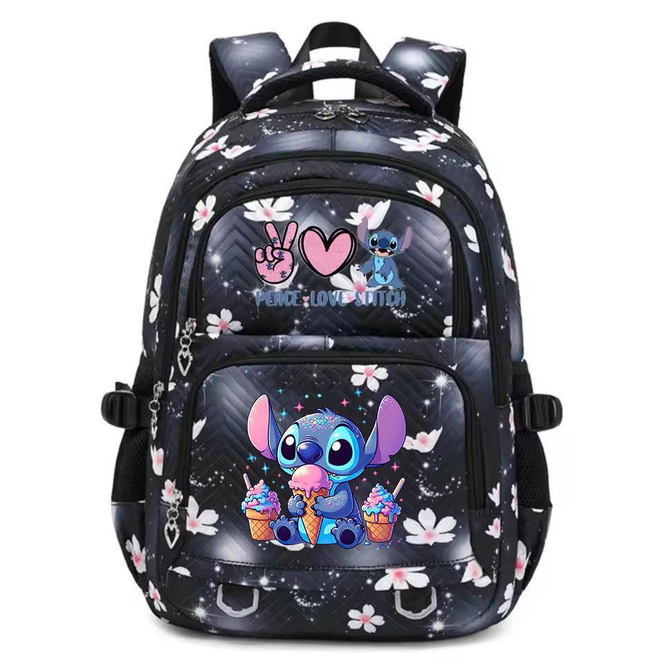 Cartoon Printing Large Capacity Primary And Secondary School Schoolbag Trendy Backpack Lightweight Fashion Backpack Backpack