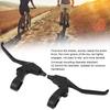1 Pair of Mountain Bike Brake Levers, Folding Mountain Bike Extension Brake Levers, Long Handle Brake Levers (Black)