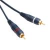 Distributor Converter Speaker Gold Cable Cord Line Cooper Wire 2 Rca Female To 1 Rca Male Splitter Cable Audio Splitter