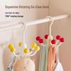 Dopamine Six-Claw Rotating Hook Rack: No-Punch Storage for Bags, Hats, and Underwear