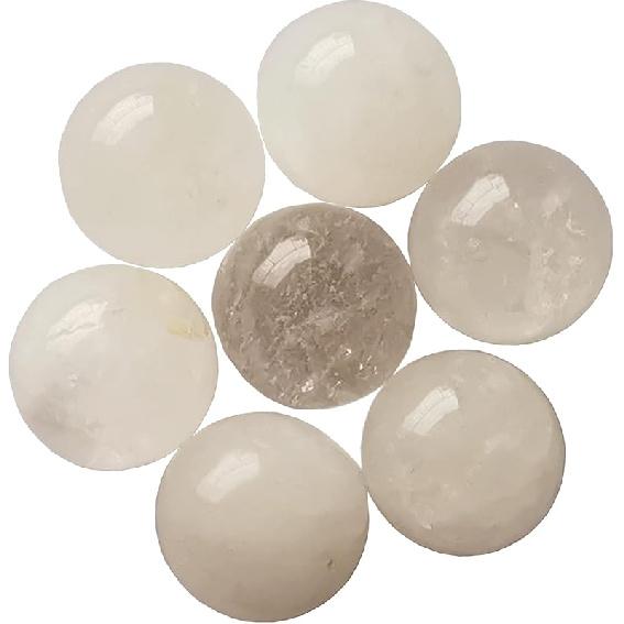 7 Chakras Color Crystal Sphere Ball,Feng Shui Chakra Aura Home Desk Decor Decorative Collection,20mm&15mm