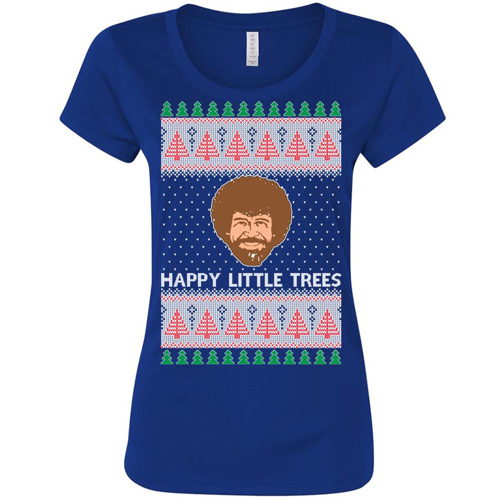 

Happy Little Trees Women039;s T shirt International Day Of Forests Gift Christmas Unisex T-Shirt S