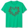 Filigree Heart Butterfly Valentines Day Occasions Unisexs Unisexs Graphic Tee