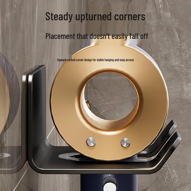 Wall-Mounted Hair Dryer Holder