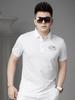 Ozhouzhan 2025 Summer New Trendy Polo Shirt Men's Fashion T-shirt High End Casual Lapel Short Sleeve T-shirt