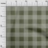 oneOone Cotton Flex Fabric Gingham Check Print Sewing Fabric BTY 40 Inch