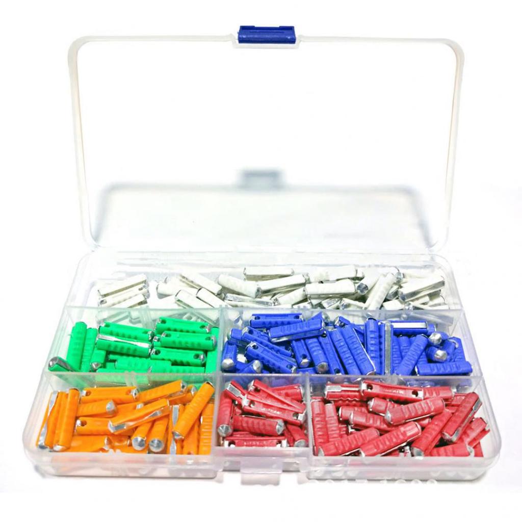 25 250 x ASSORTED ELECTRICAL BLADE FUSES 3 10 15 7.5 30 /& 40amp 5 4 20