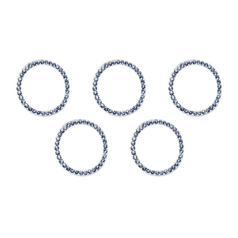 Sparkling Automotive Ignitions Switches Decors Elastic Clip On Designs Decorative Suitable for Most Vehicles