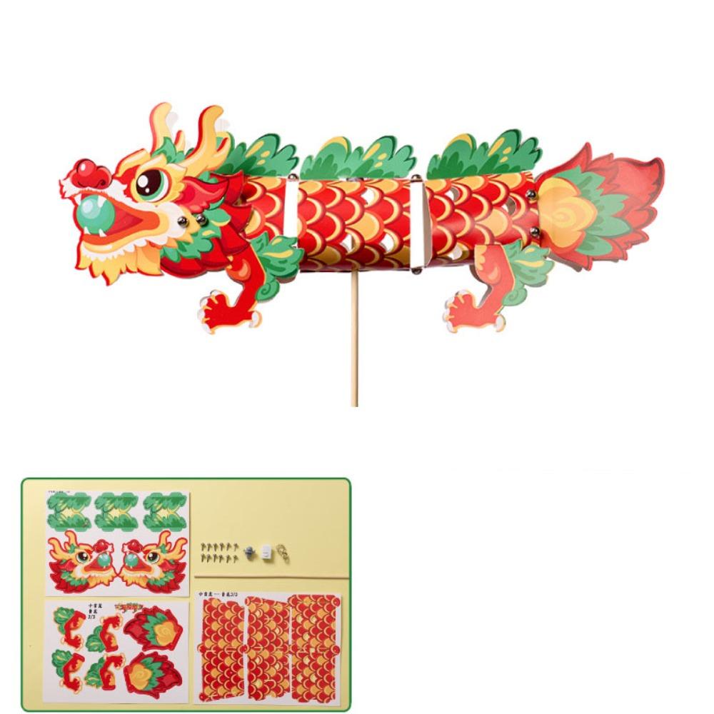 Glowing Lantern Making Material Flexible Spring Festival Dragon Decoration Lantern Festival