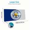 Leicester City Football Club2 Print  Cushion Non-slip Laptop Tablet Big Mousepad XXL Mat Mini PC Playmat With Lock edge