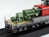 AOSHIMA Vlakové muzeum Série OJ Dieselová lokomotiva DD51 Aktualizovaná barva Super detail Plastový model 1/45 č. 3