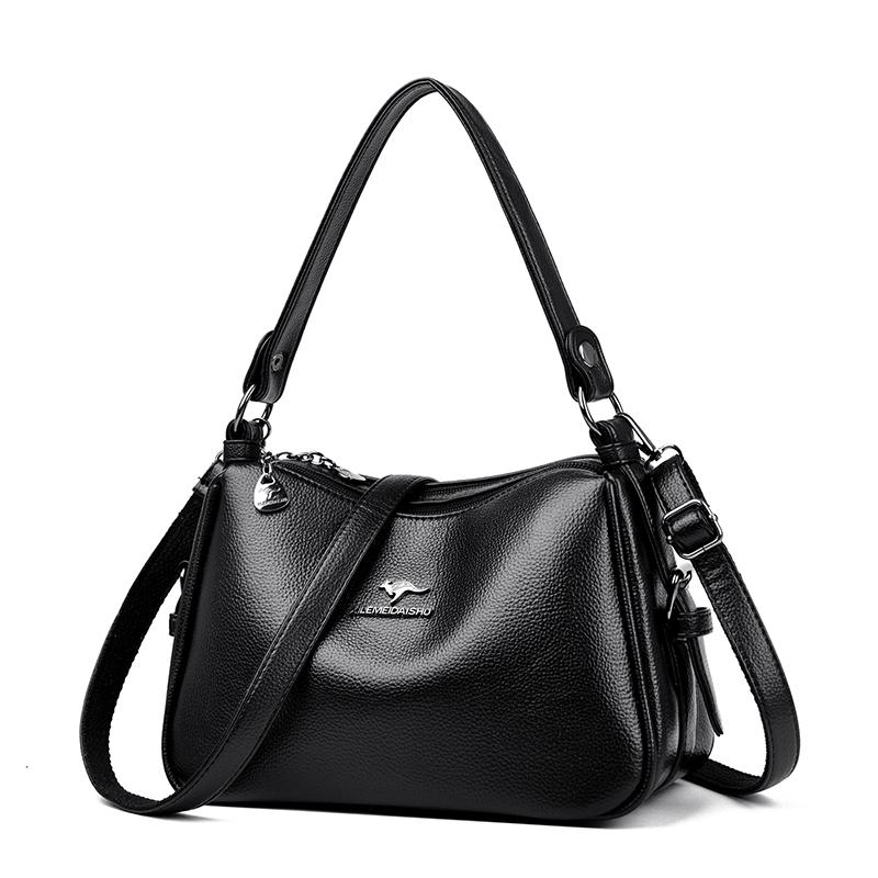 Luxury Designer Ladies Handbags New High Quality Leather Shoulder Bag For Women Female Retro And Minimalist Crossbody Bags Purse