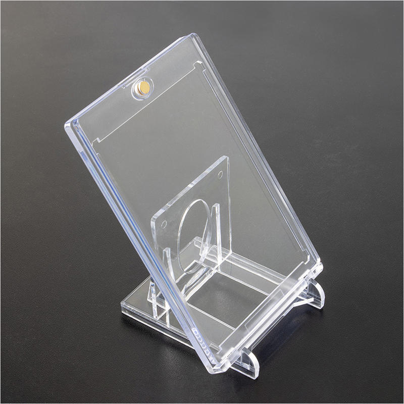 1 Ard Holder Support Cards Protectors Hard Plastic Sleeves Trading Display Case Sports Card-2 Style To Choice