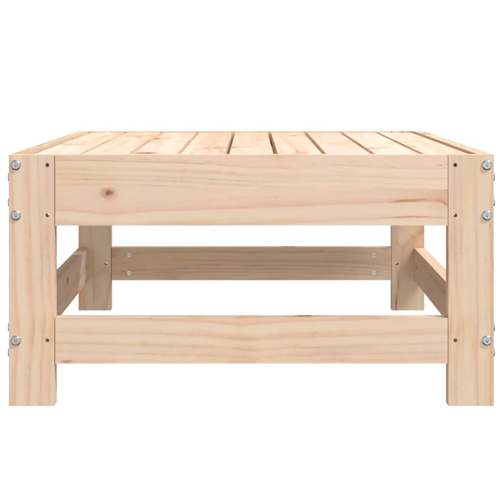 Garden Stool Solid Pine Wood