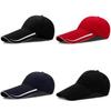 Baseball Cap For Men With Extended Brim Cotton Sunshade Outdoor Sun Protection Casual Style