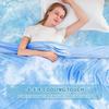 Cooling Blanket For  Sleepers Summer Blanket To Keep Adults Cool For Night Sweats Lightweight Breathable Bedding Queen