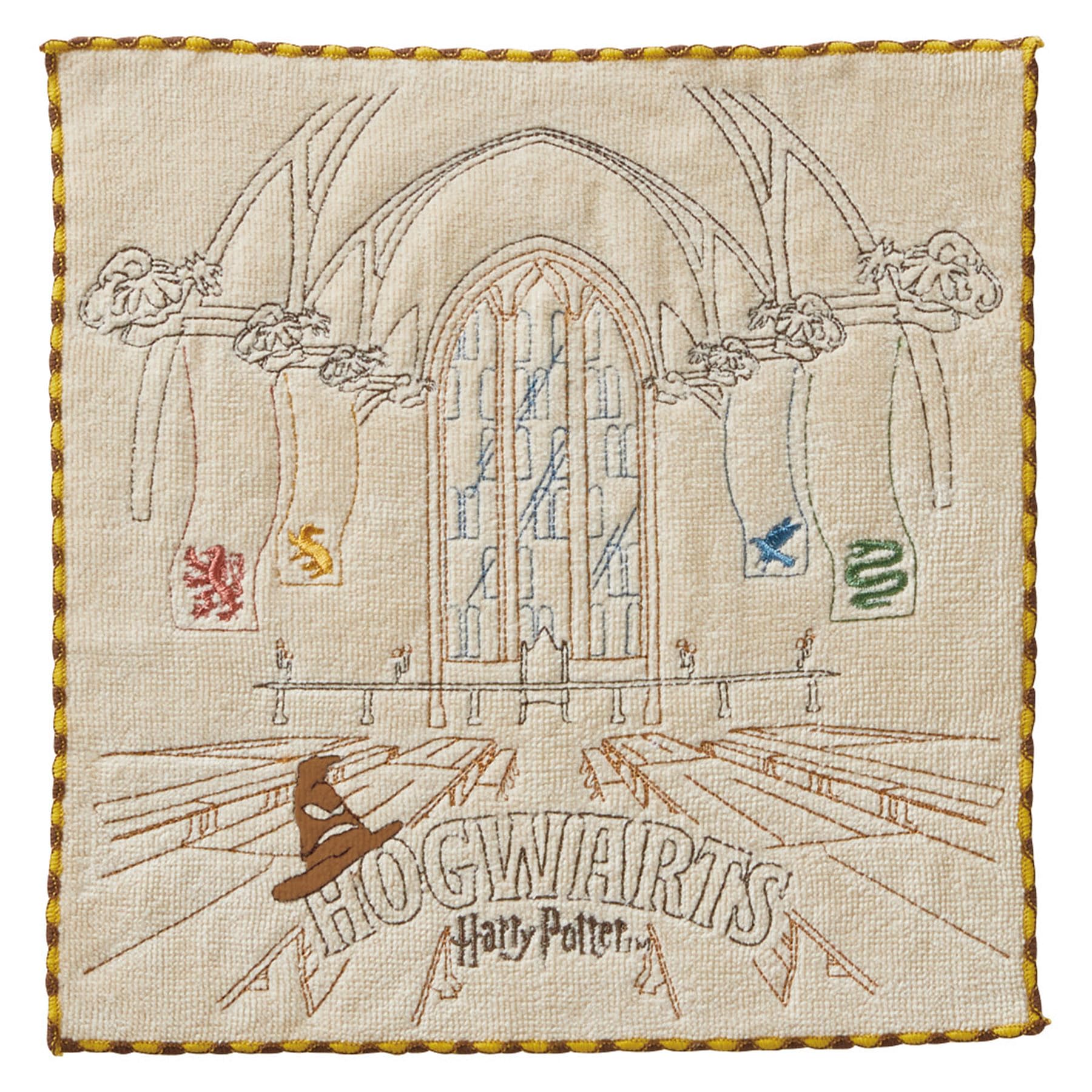 

Мини-полотенце Marushin с изображением персонажей Гарри Поттера в Большом зале, носовой платок из органического хлопка, антибактериальное, устойчивое к запахам 4105059900 100%