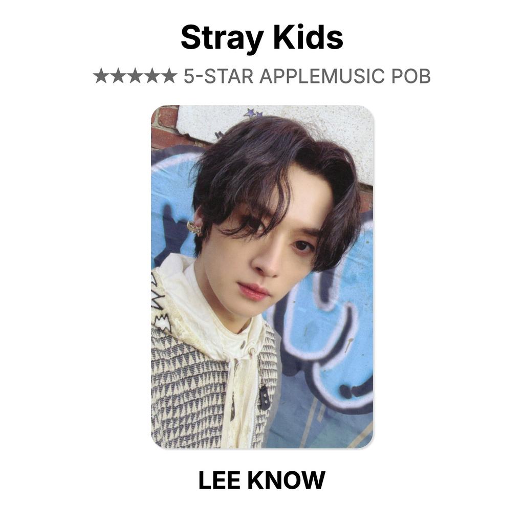 Stray Kids 5-STAR APPLEMUSIC POB Official Photocard