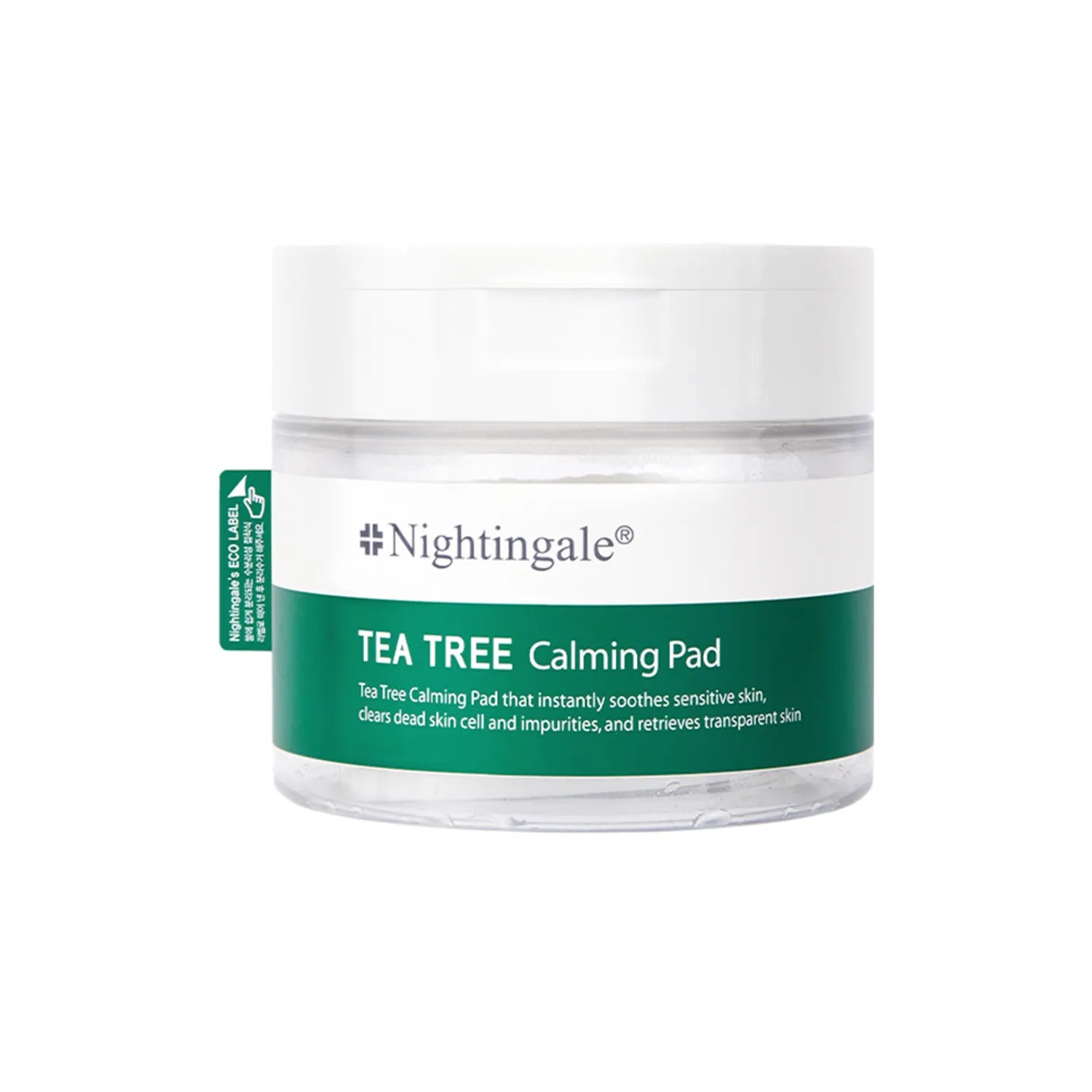 Nightinggale Toning Peeling Pads Tea Tree 60 Sheets 60pcs