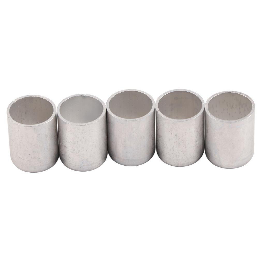 20 Pcs Conditioning Joint Cover Aluminum AC Hose Tube Connector Cover Pipe Fitting