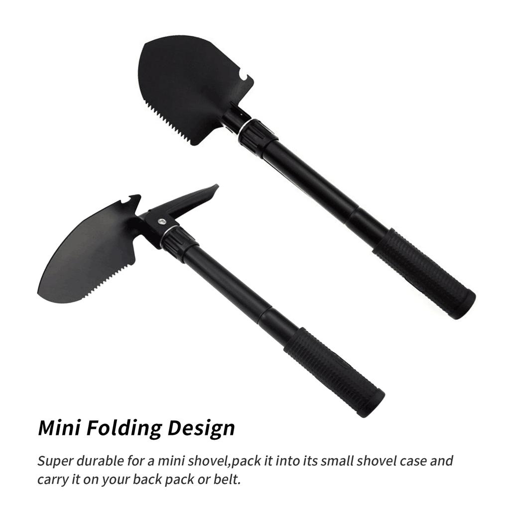 Metal Detector High Accuracy   Stem 7 Inch Waterproof Coil All Metal & Disc Modes with with Headphone & Folding Shovel Set for Underground Co