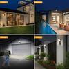 Foldable Solar Wall Light with Remote Control 3 Modes LED Solar Lamp IP65 Waterproof Outdoor Garden Wall Light