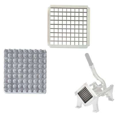 Grid with Press for Manual French Fries Slicer 10x10 Mm