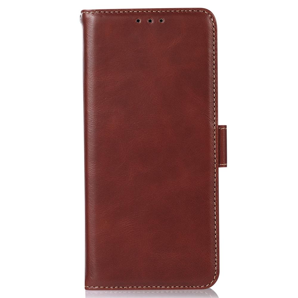 For Samsung Galaxy S25 FE Case RFID Blocking Genuine Cow Leather Wallet Phone Cover