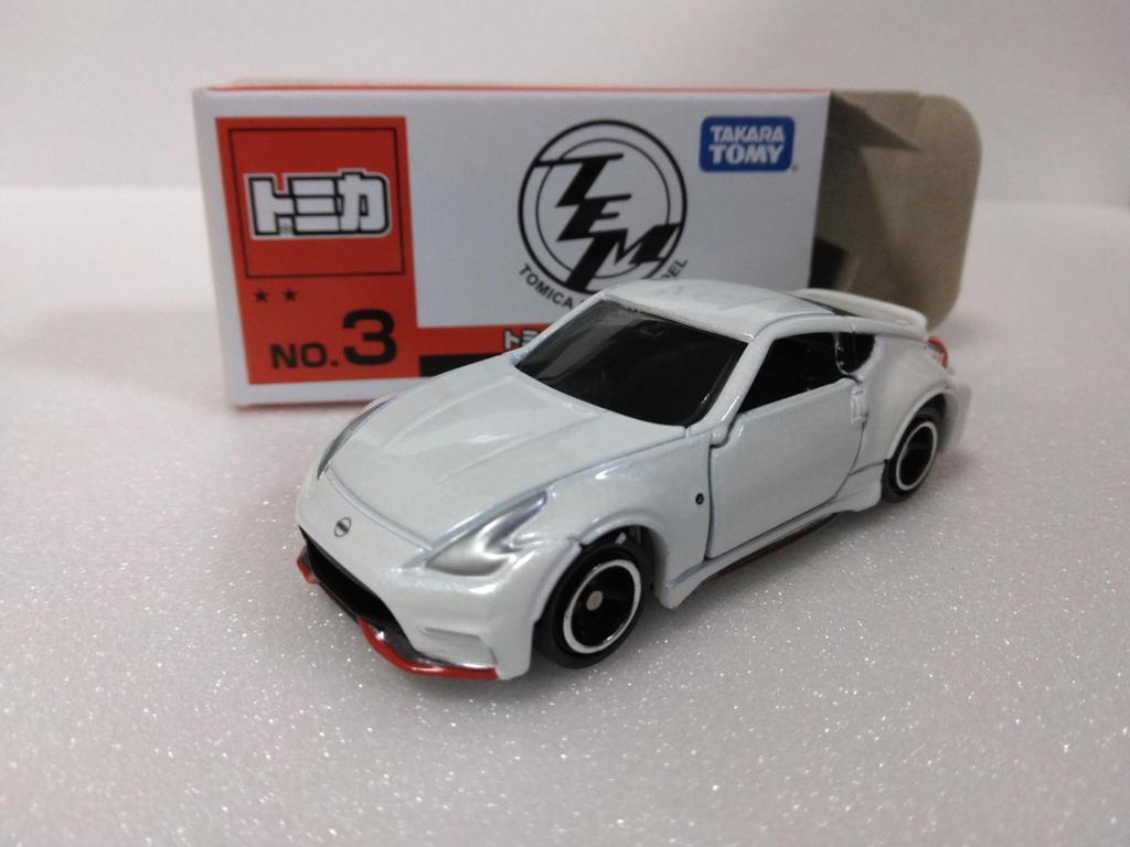 Tomica Event Model 3 Nissan Fairlady Z Made in Diecast Car No. White, Vietnam,