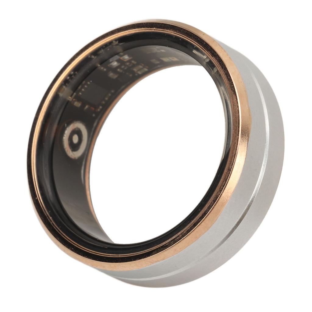 Smart Ring Fitness Tracker Ceramic Stainless Steel Sleep Monitoring Camera Control IP68 Waterproof Smart Health Ring