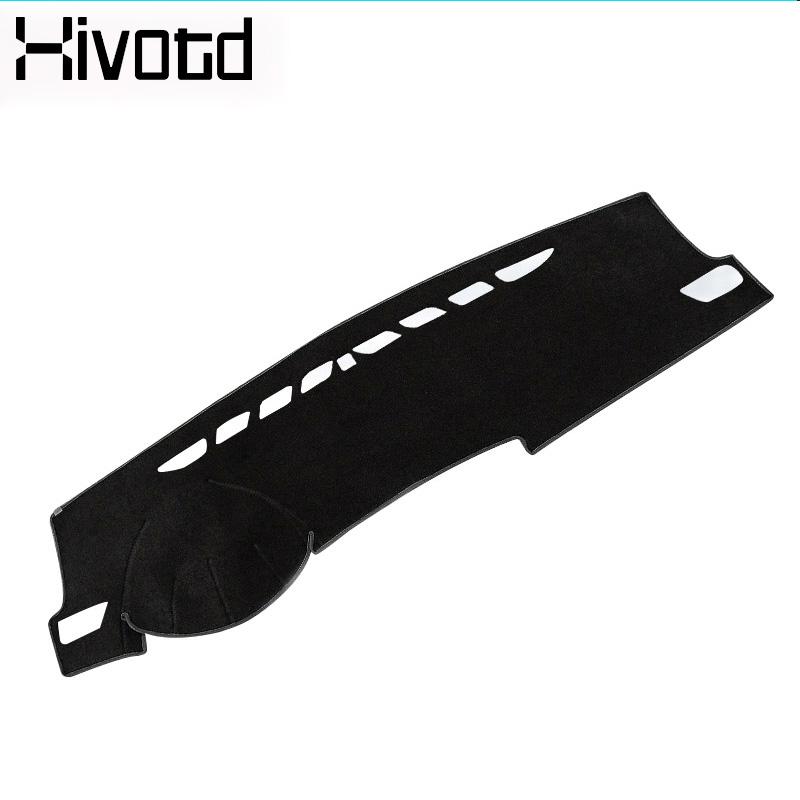 

Hivotd For Geely Atlas Emgrand NL-3 Proton X70 Car dashboard Avoid Light pad Instrument Platform desk cover Interior Accessories чорний