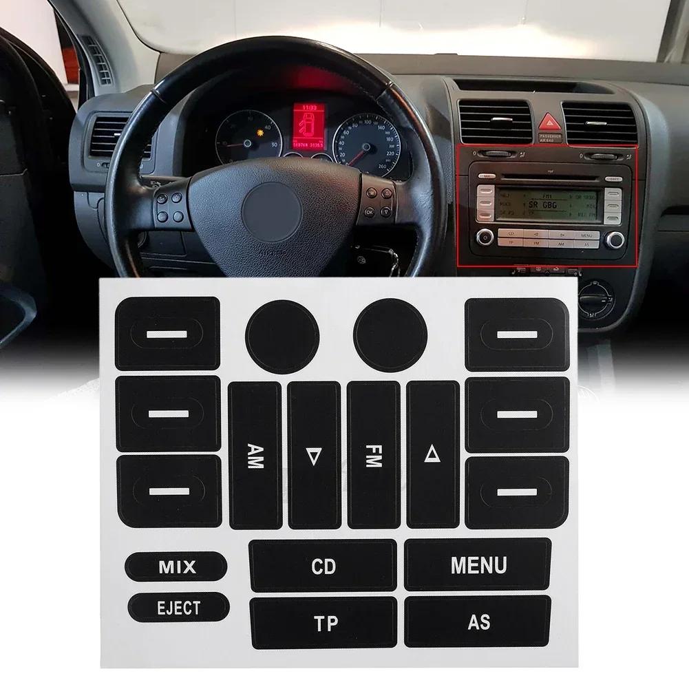 

Sticker Radio Button Repair Sticker For Passat Repair Sticker Brand New Button Repair Sticker PVC Radio For Golf MK5 China Mainland