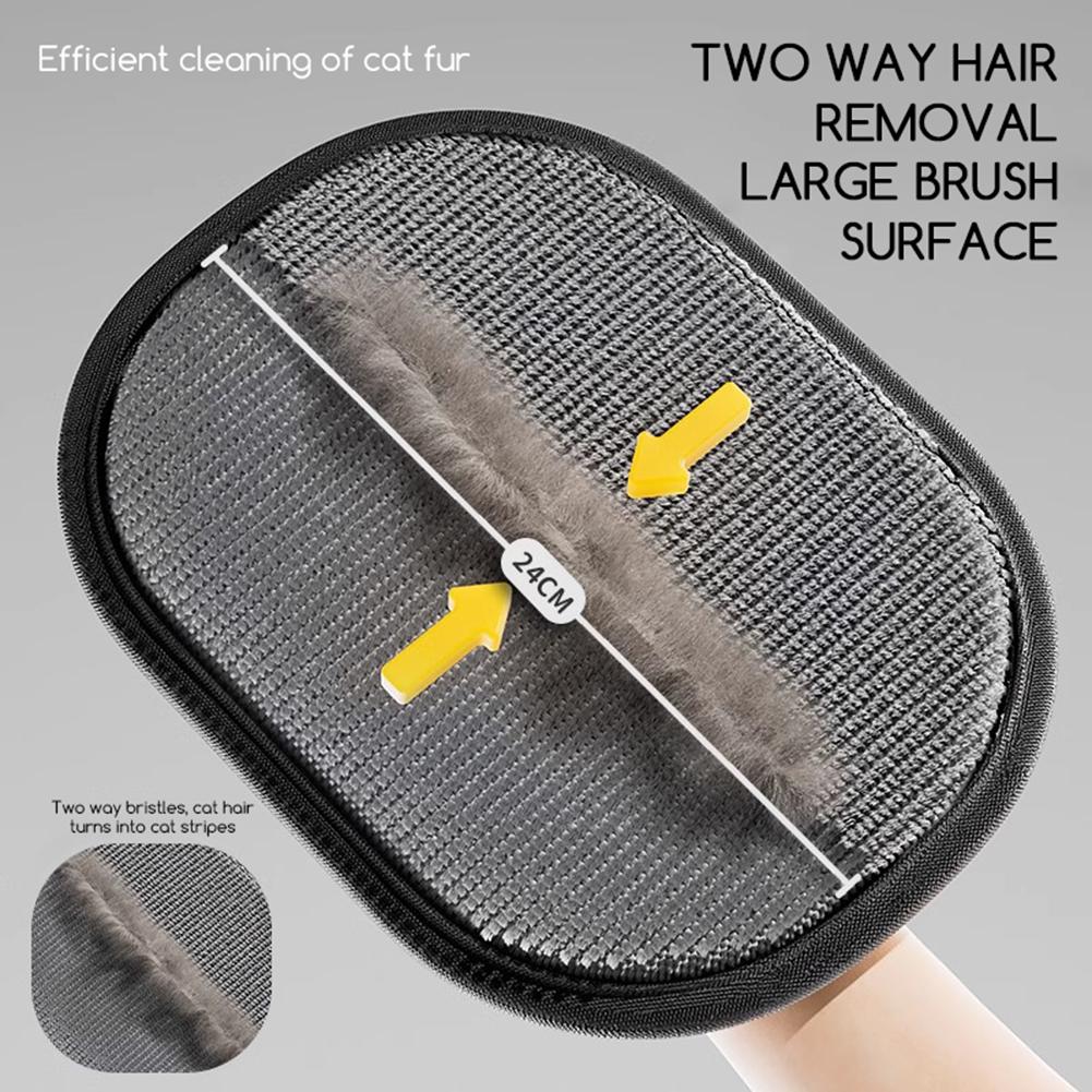 1/2/3pc Pet Hair Removal Glove,Upgrade Efficient Fur Catchers for Sofa Clothes Carpet,Reusable Washable Cat Dog Fur Removal Tool