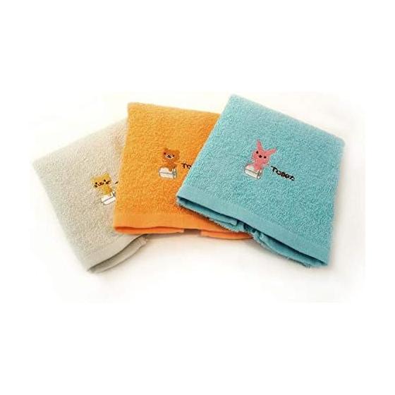 Kosugizen Face Towel, Life Select, For Toilet, 3 Colors, 1 Piece Each, 34 x 80cm, Convenient Towel, Set of 3, Can Be Used in Different Life