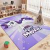 Magical Friendship Pony Gang Theme Rug Soft Nonslip Carpet For Bedroom Study Home Decor Holiday Gift